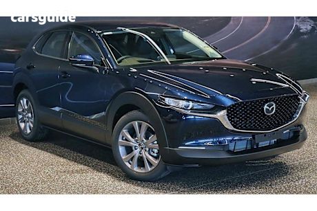 Blue 2024 Mazda CX-30 SUV G20 TOURING F