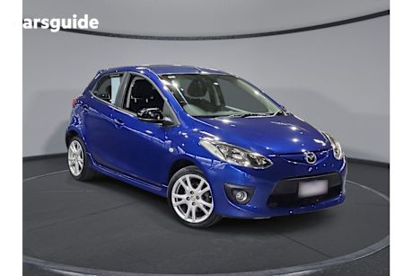 Blue 2008 Mazda Mazda2 Hatch GENKI F