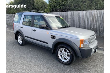 Silver 2005 Land Rover Discovery 3 Wagon S