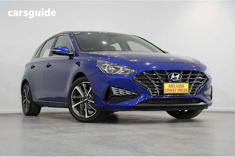 Blue 2021 Hyundai I30 Hatch ELITE F