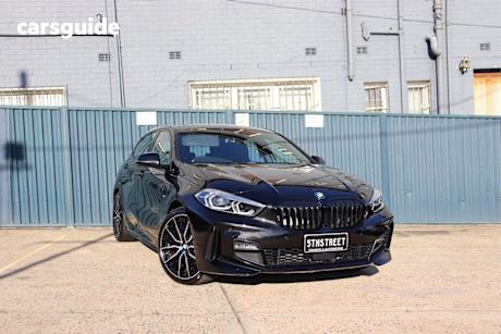Black 2023 BMW 118I Hatchback M Sport
