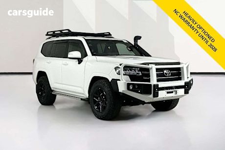 White 2023 Toyota Landcruiser Wagon Lc300 Gxl (4X4)