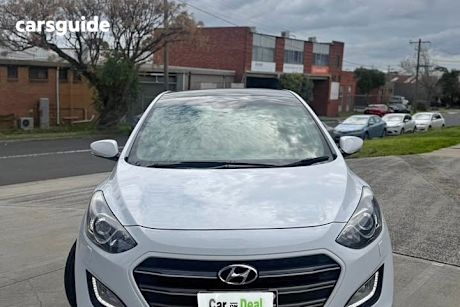 White 2017 Hyundai I30 Hatchback Sr Premium