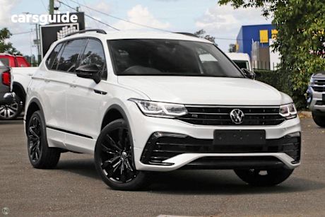 White 2024 Volkswagen Tiguan SUV WOLFSBURG EDITION ALLSPACE 4WD