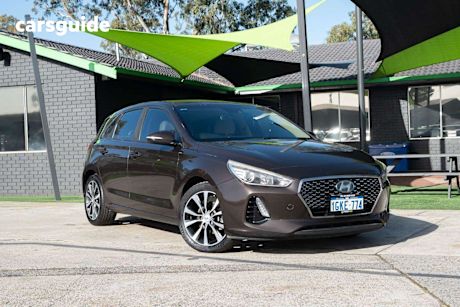 Brown 2017 Hyundai I30 Hatchback Elite