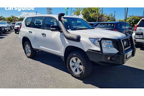 White 2021 Toyota Landcruiser Prado Wagon Gx 7 Seat