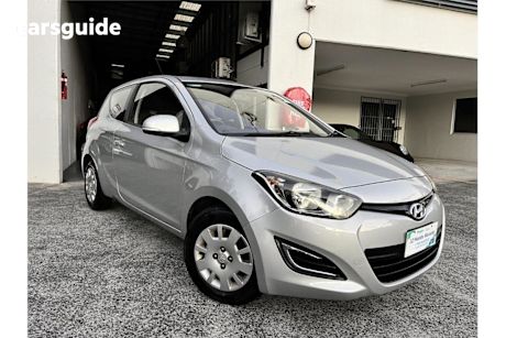 Silver 2013 Hyundai I20 Hatchback Active