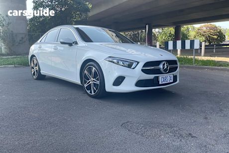 White 2019 Mercedes-Benz A200 Sedan
