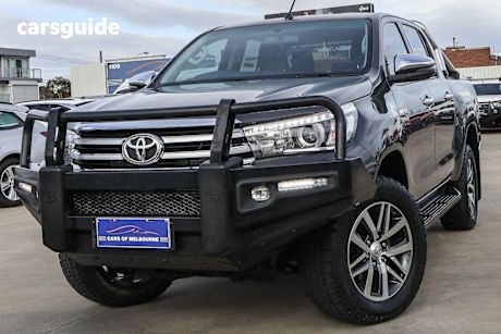 Grey 2018 Toyota Hilux Dual Cab Utility Sr5 (4X4)