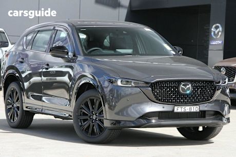 Grey 2025 Mazda CX-5 SUV G35 GT SP 4X4