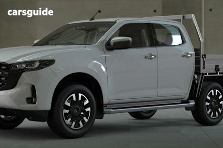 Silver 2024 Mazda BT-50 Dual Cab Chassis Xtr (4X4)