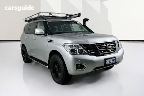 Silver 2018 Nissan Patrol Wagon Ti (4X4)