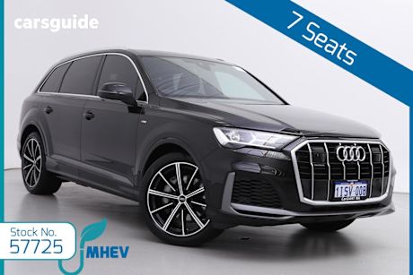 Black 2022 Audi Q7 Wagon 50 Tdi Quattro S Line Mhev