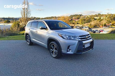 Silver 2018 Toyota Kluger SUV GX F