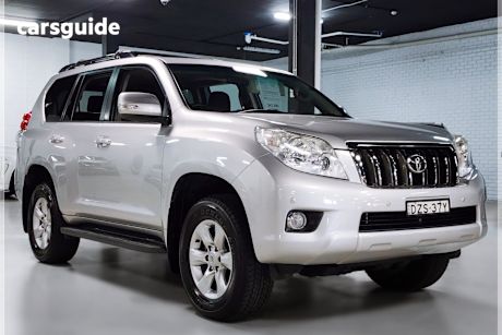 Silver 2012 Toyota Landcruiser Prado Wagon Altitude (4X4)