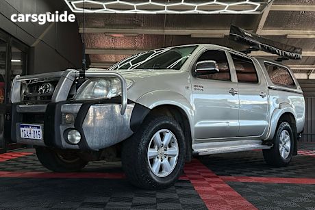 Silver 2011 Toyota Hilux Ute Tray SR5 4X4