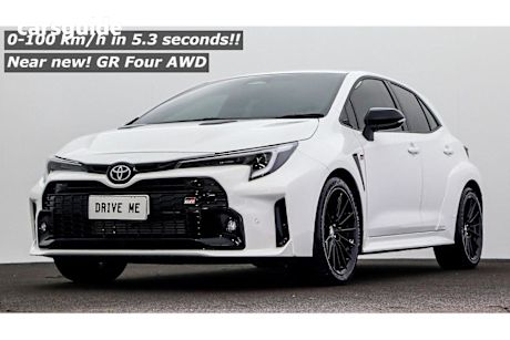 White 2024 Toyota Corolla Hatch GR GTS 4WD