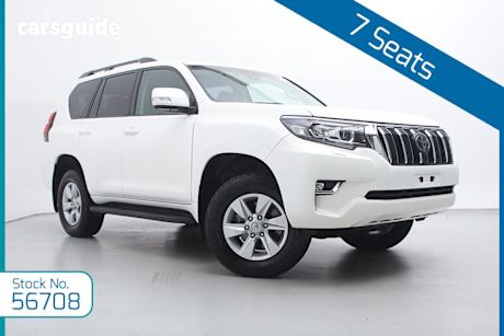 White 2021 Toyota Landcruiser Prado Wagon Gxl
