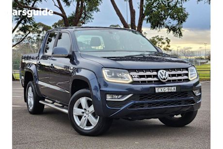 Blue 2019 Volkswagen Amarok Dual Cab Utility V6 Tdi 550 Highline