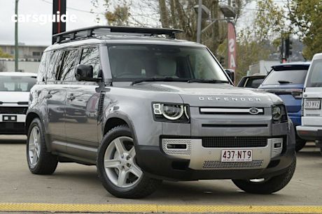 Grey 2022 Land Rover Defender Wagon 110 D300 Se (220Kw)
