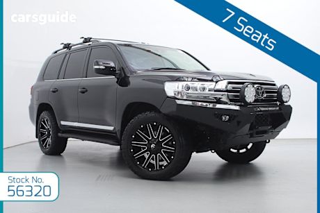 Black 2020 Toyota Landcruiser Wagon Lc200 Sahara (4X4)