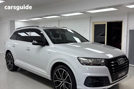 White 2016 Audi Q7 Wagon 3.0 Tdi Quattro