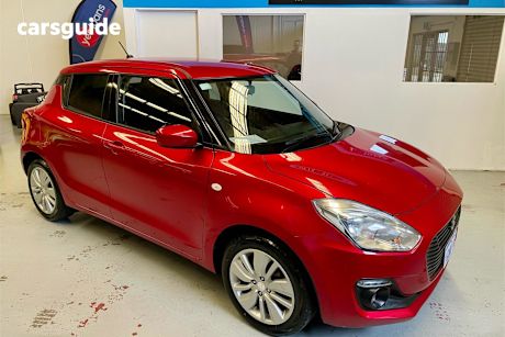 Red 2019 Suzuki Swift Hatchback Gl Navigator