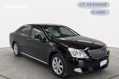 Black 2010 Toyota Crown Sedan MAJESTA A-TYPE
