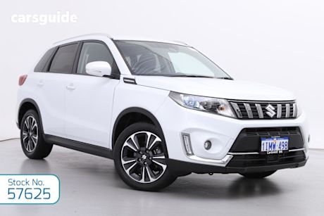 White 2022 Suzuki Vitara Wagon Turbo