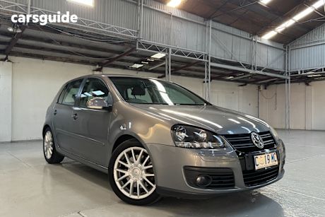 Grey 2007 Volkswagen Golf Hatchback Gt Sport Tdi