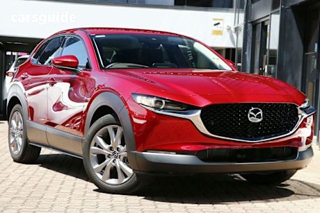 Red 2025 Mazda CX-30 SUV G20 TOURING F