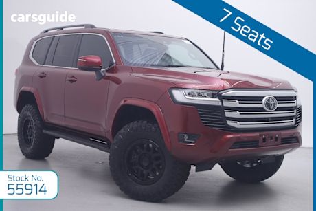 Red 2024 Toyota Landcruiser Wagon Lc300 Vx (4X4)