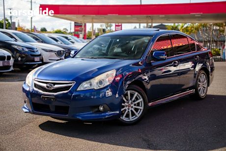 Blue 2009 Subaru Liberty Sedan 2.5I Premium