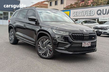 Black 2023 Skoda Kodiaq SUV RS 4X4