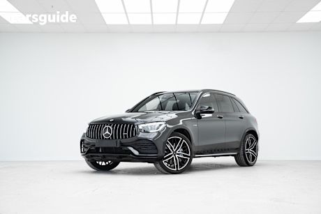Grey 2021 Mercedes-Benz GLC-Class SUV GLC43 AMG 4WD