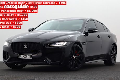 Black 2021 Jaguar XE Sedan P300 R-Dynamic Black (221Kw)