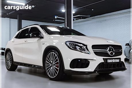White 2017 Mercedes-Benz GLA45 Wagon 4Matic