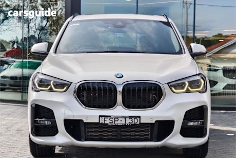 White 2020 BMW X1 Wagon Xdrive 25I M Sport