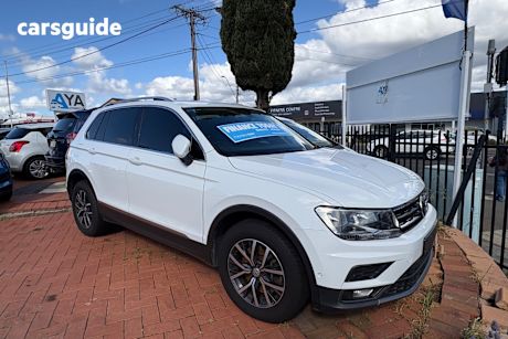 White 2018 Volkswagen Tiguan Wagon 132 Tsi Comfortline