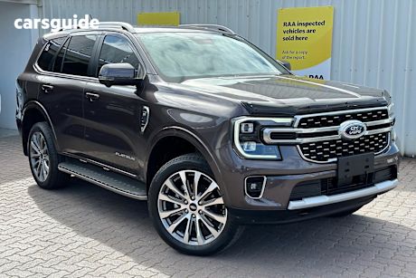 Bronze 2024 Ford Everest SUV PLATINUM 4X4