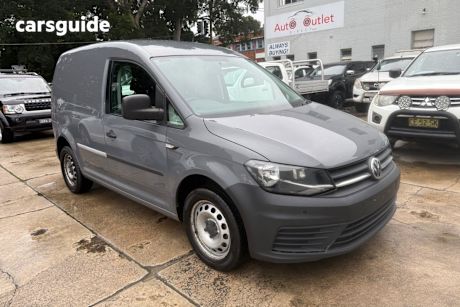 Grey 2017 Volkswagen Caddy Commercial TSI220 F