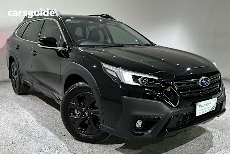 Black 2022 Subaru Outback SUV AWD SPORT 4WD