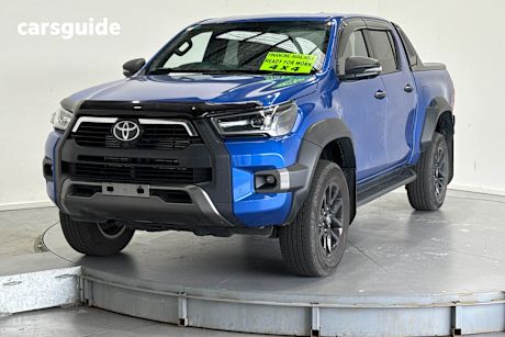 Blue 2023 Toyota Hilux Ute Tray ROGUE 4X4