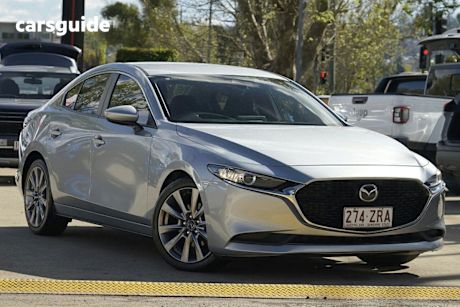 Silver 2020 Mazda 3 Sedan G25 Evolve