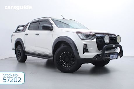 White 2021 Isuzu D-MAX Crew Cab Utility X-Terrain (4X4)
