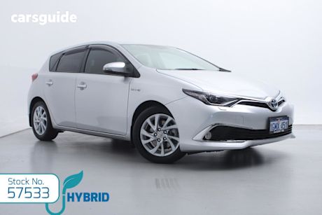Silver 2018 Toyota Corolla Hatchback Hybrid