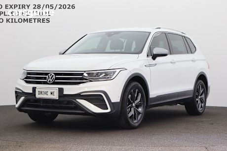 White 2023 Volkswagen Tiguan SUV 110TSI LIFE F