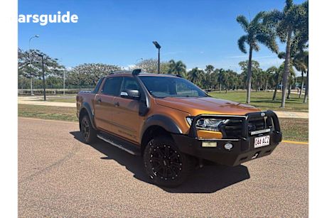 Orange 2020 Ford Ranger Double Cab Pick Up Wildtrak 2.0 (4X4)