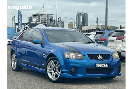 Blue 2010 Holden Commodore Sedan Sv6