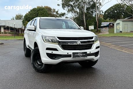 White 2019 Holden Colorado Crew Cab Pickup Ls (4X4)